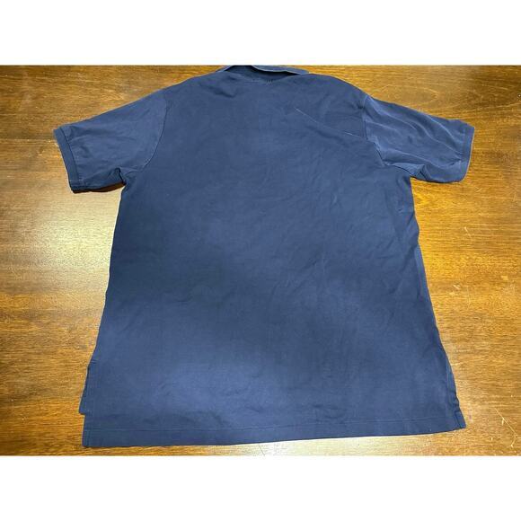Polo Ralph Lauren Polo Men XLT Classic Preppy Twee Academia Small Pony Navy Blue - Picture 4 of 9